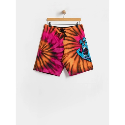 Santa Cruz Screaming Hand Boardshort Pink/Orange Tie Dye