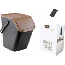 Practic Odpadkový koš 25 l hnědá