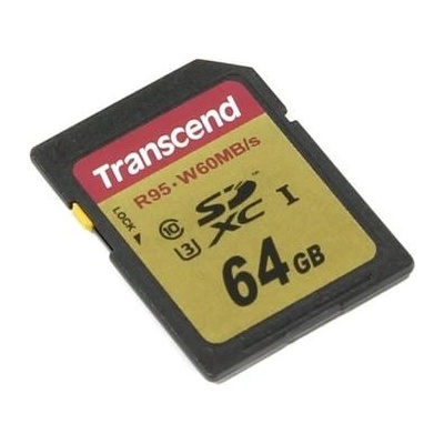 Transcend SDXC 64GB UHS-I U3 TS64GSDU3