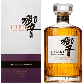 Suntory Hibiki Japanese Harmony 43% 0,7 l (kartón)