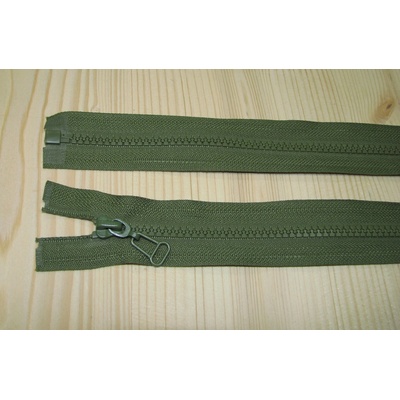 Zips kostenný zelená 5mm deliteľný 45cm