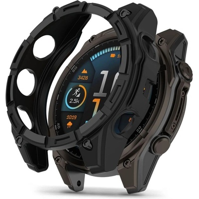 Tech-Protect Кейс за часовник Garmin Fenix 8 (51mm) от Tech-Protect Defense Air - Black (5906302318551)