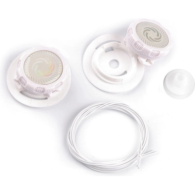 Prima-obchod Samozavazovací tkaničky do bot s otočným utahováním, barva 1 bílá