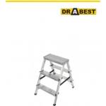 DRABEST СТЪЛБА АЛУМИНИЕВА ДВУСТРАННА drabest 2х3 (03082300)