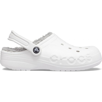 Crocs Baya Lined Clog Womens - White/Grey