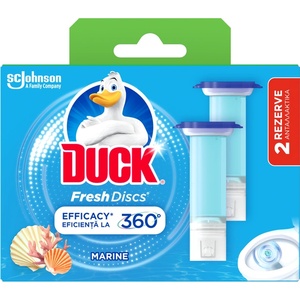 DUCK Свежи дискове Пълнител Океан, ароматизатор за тоалетна, 2х36 мл (5000204338591)