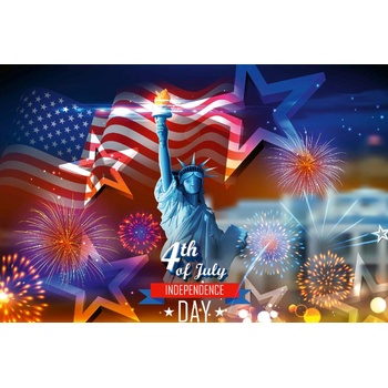 DIMEX ART s. r. o Флизелинов фототапет илюстрация на статуята на свободата 375 x 250 см