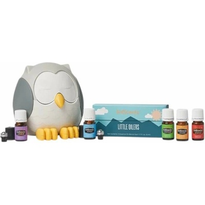 Young Living Prémiová sada esenciálnych olejov pre deti s difuzérom Sovie pierko 5 x 5 ml