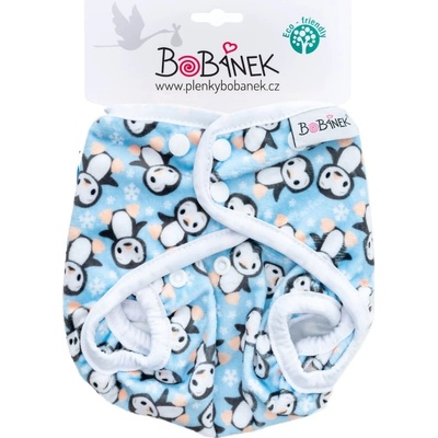 Bobánek Vrchné nohavičky extra jemné PUL Tučniaci