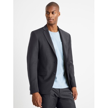 Celio Тъмно сив мъжки блейзър от вълнена смес Celio Culexus Celio | Siv | МЪЖЕ | XL