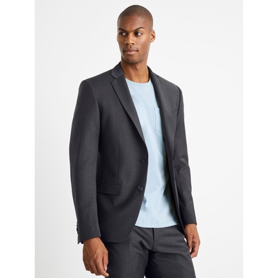 Celio Тъмно сив мъжки блейзър от вълнена смес Celio Culexus Celio | Siv | МЪЖЕ | XL