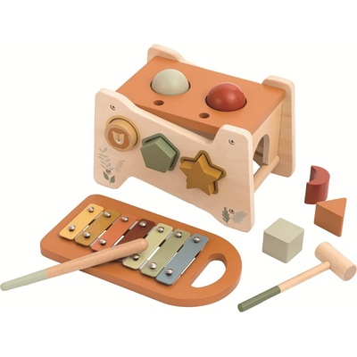 2Kids Toys Multifunkčná zatĺkačka so xylofónom