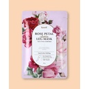 Petitfee & Koelf Rose Petal Satin Leg Mask Protiedémová maska 40 g 2 ks
