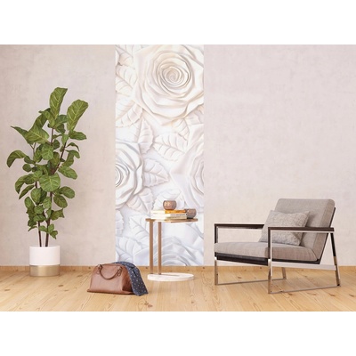 AG design FTNVL-3709 vliesová fototapeta 3D Rose rozměry 90 x 270 cm