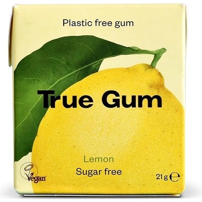True gum žuvačky bez cukru s príchuťou citróna 21 g