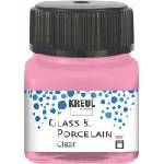 Kreul Clear Боя за стъкло и порцелан Rose 20 ml 1 бр (16294)