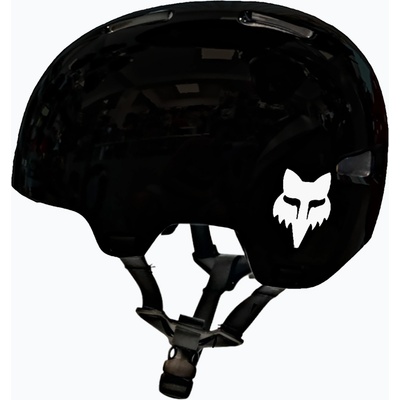 FOX Flight Solid Jr велосипедна каска черна