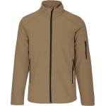 Kariban k401 / Мъжко софтшел яке - камила 4xl (20k40102414)