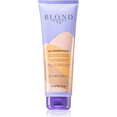 Inebrya BLONDesse No-Orange Mask маска за коса неутрализиращ кафеникавите оттенъци 250ml