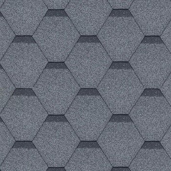 Shinglas Rock Hexagonal šedý