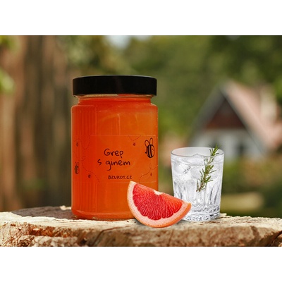 Bzukot Marmeláda Grapefruit s ginem 310g