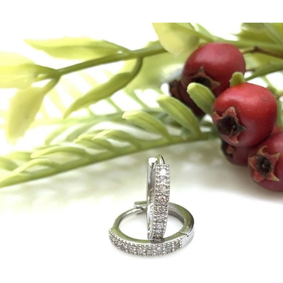 Jan Kos jewellery stříbrné náušnice kruhy 12122447