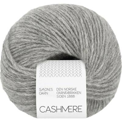 Sandnes Garn příze Cashmere 1042 šedý melír