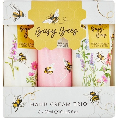 Heathcote & Ivory Heathcote Busy Bees Sada krémů na ruce, 3 x 30 ml