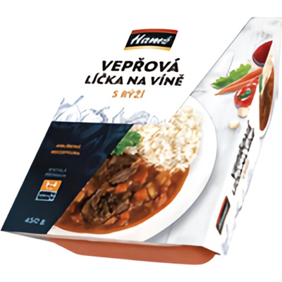 Hamé Vepřová líčka s rýží 450 g