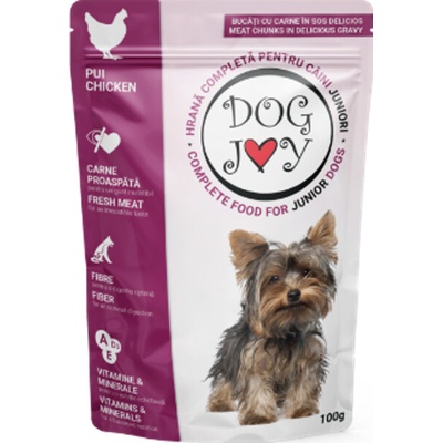 Dog Joy Junior kuracie v omáčke 24 x 100 g
