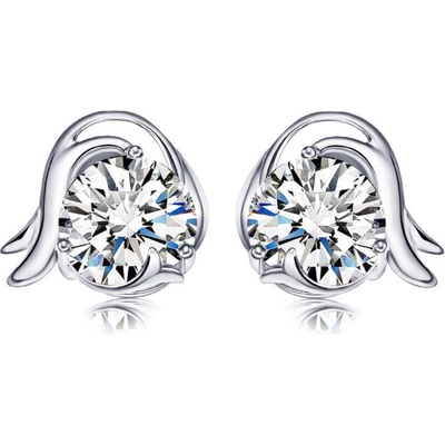 Silenti Jewelry Сребърни обеци "Козирог