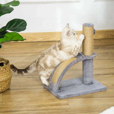 Pawhut Škrabadlo s masážní a škrabací deskou 34 x 24 x 43 cm – Hledejceny.cz