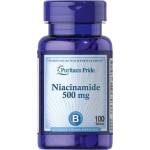 Puritan's Pride Niacinamide 500 mg [100 Таблетки]