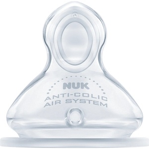 Nuk Силиконов биберон NUK - First Choice, Flow Control, 6-18 месеца (10721328)