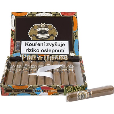 A.Flores Gran Reserva Robusto Desflorado 1 ks