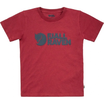 Fjällräven Kids Logo T-shirt Pomegranate Red