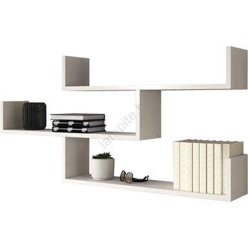 Image 1 of Mirjan24 Етажерка TRIO 55x119 см бял (MJ0070)