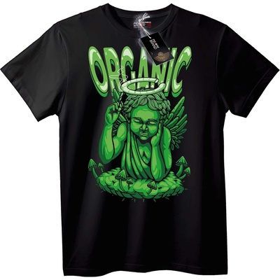 NOONEBRAND Тениска Органичен Ангел - XL, Black
