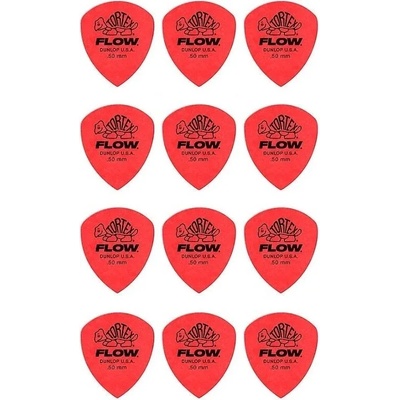 Dunlop 558P050 Tortex Flow 0.50 Перце за китара (558P050)