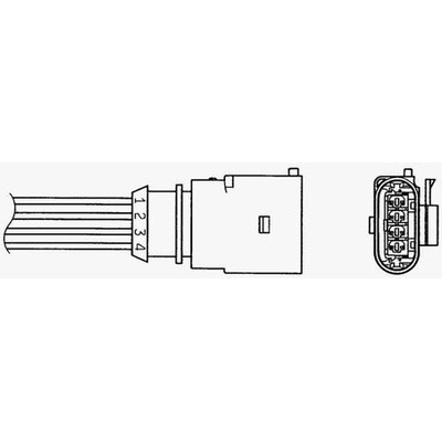 Lambda sonda NGK OZA629-V8