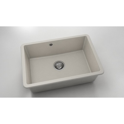 FAT Мивка за долно вграждане Vanguard 236, Fat Granite, 1002 Светлобежов, с включен сифон