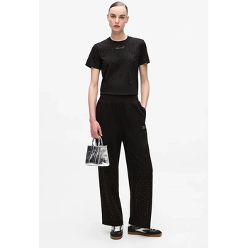 Karl Lagerfeld Спортен панталон Karl Lagerfeld в сиво с апликация A4W10089 (A4W10089)