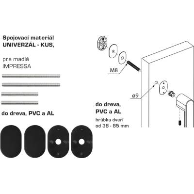 MPK - IMPRESSA Spojovací materiál UNIVERZÁL pre MADLO ks