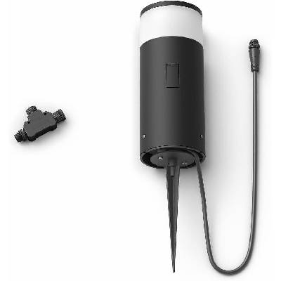 Смарт градинска LED RGBW димируема лампа Philips Hue Calla + Hue Bridge, 25.2 см, 8W, 600 lm, IP65 (915005630301)