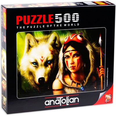 Anatolian Пъзел Anatolian от 500 части - Принцесата воин, Йонас Йодик (P3600)