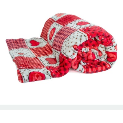 Arome Home Deka 220 GSM Tisk Knoflíky 150x200
