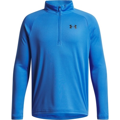 Under Armour B Tech 2.0 1/2 Zip 1363286-402 modrá