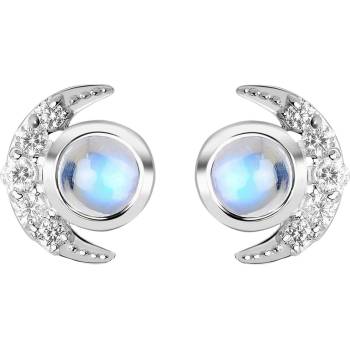 Silenti Jewelry Сребърни обеци "Находка