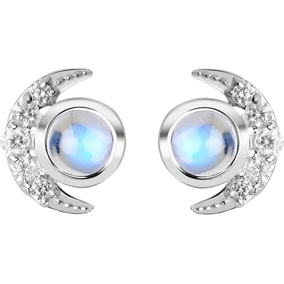 Silenti Jewelry Сребърни обеци "Находка