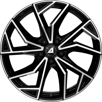 ALUTEC ADX.02 9,5x22 5x112 ET15 matt black polished